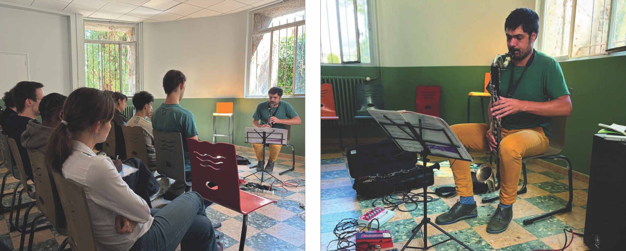 RENCONTRE AVEC LE CLARINETTISTE SIMON CHARRIER